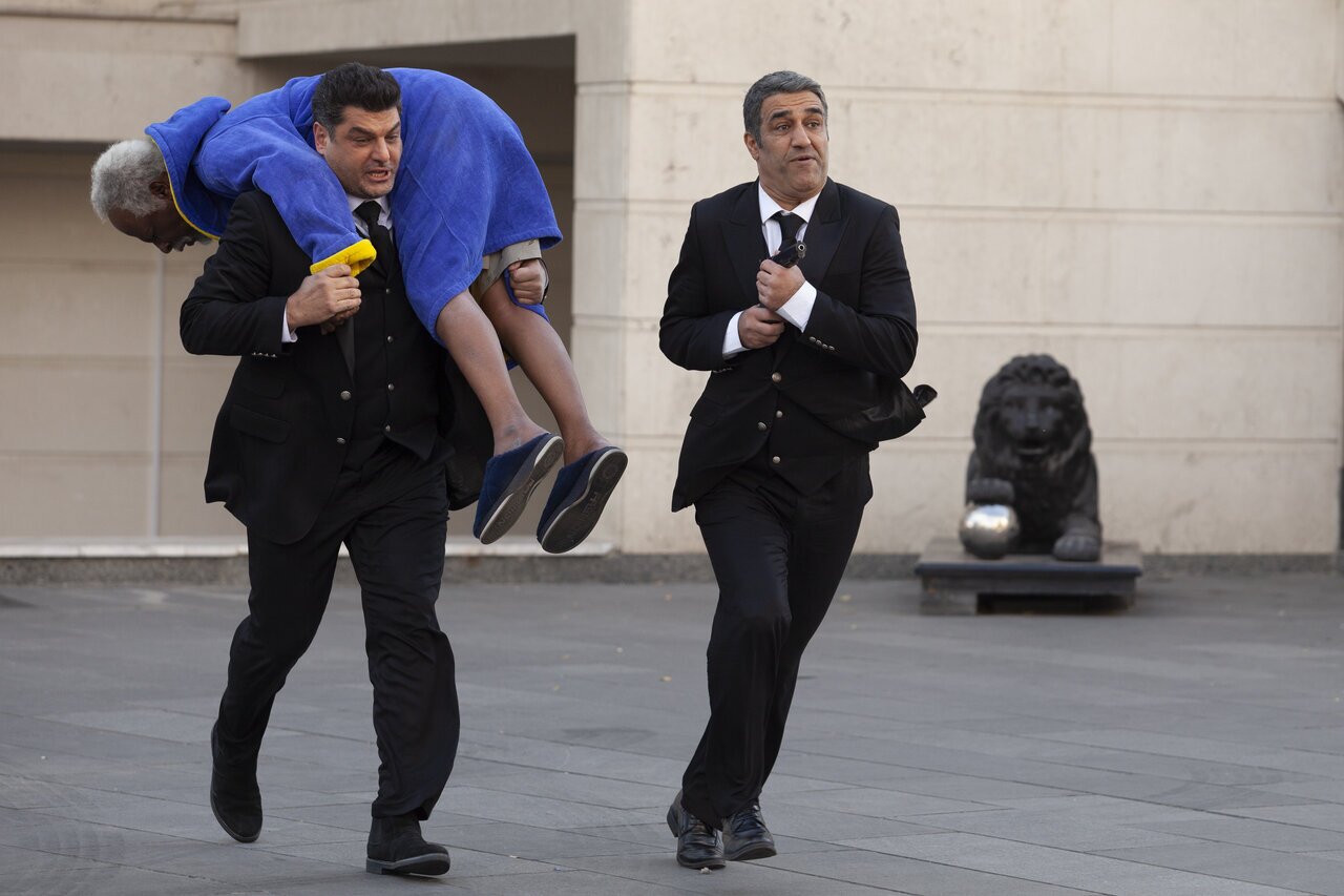 تصویری جالب از پژمان جمشیدی و سام درخشانی در تگزاس تصویری جالب از پژمان جمشیدی و سام درخشانی در تگزاس