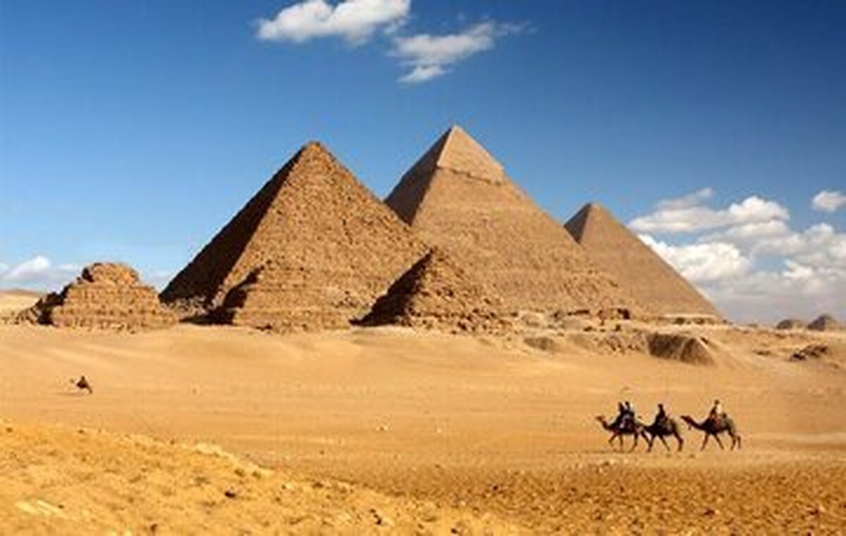 عکس| باز شدن درهای رازآلود هرم بزرگ مصر برای اولین بار!