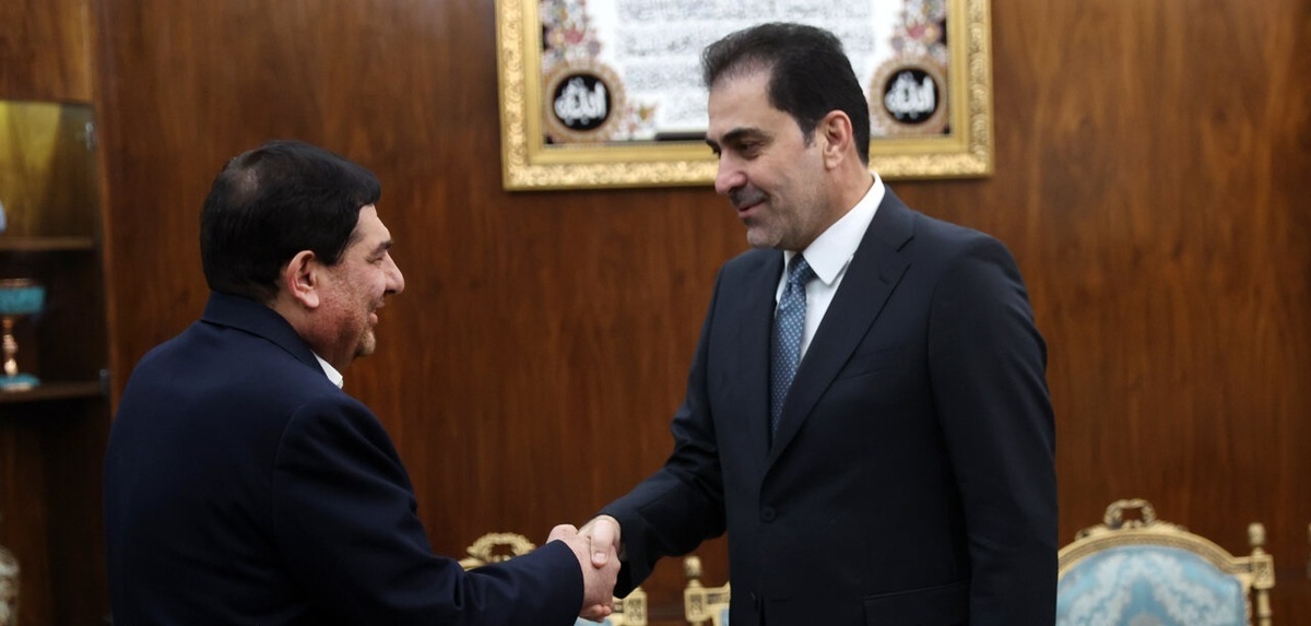 تصاویر| دیدار نایب رئیس مجلس عراق با معاون اول رییس جمهور