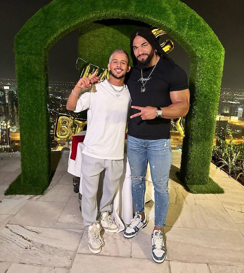 عکس| ملاقات قایدی و بدنساز مشهور ایرانی در دوبی عکس| ملاقات قایدی و بدنساز مشهور ایرانی در دوبی