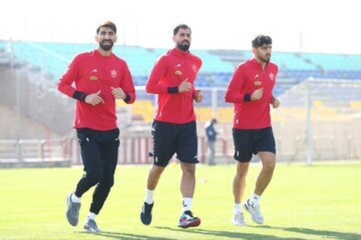 عکس| پرسپولیس برای شکار النصر کامل شد