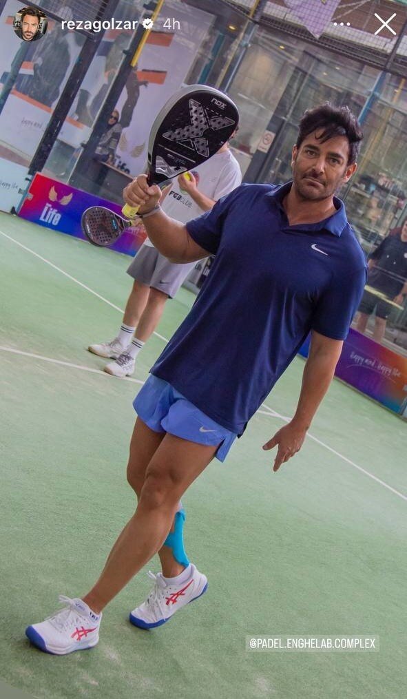 عکس| استوری معنادار محمدرضا گلزار بعد از دریافت حکم سرپرستی تیم ملی پدل!