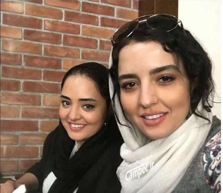 لو رفتن عکس بدون آرایش نرگس محمدی لو رفتن عکس بدون آرایش نرگس محمدی