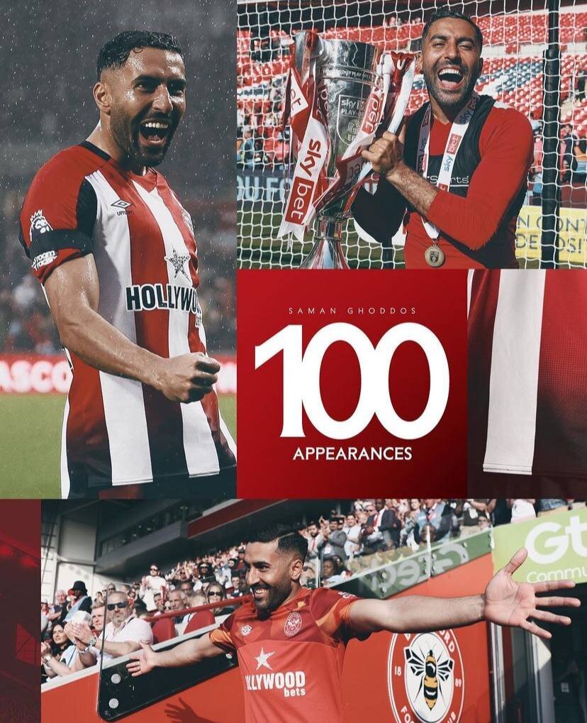 عکس| سنگتمام برنتفورد برای سامان قدوس عکس| سنگتمام برنتفورد برای سامان قدوس