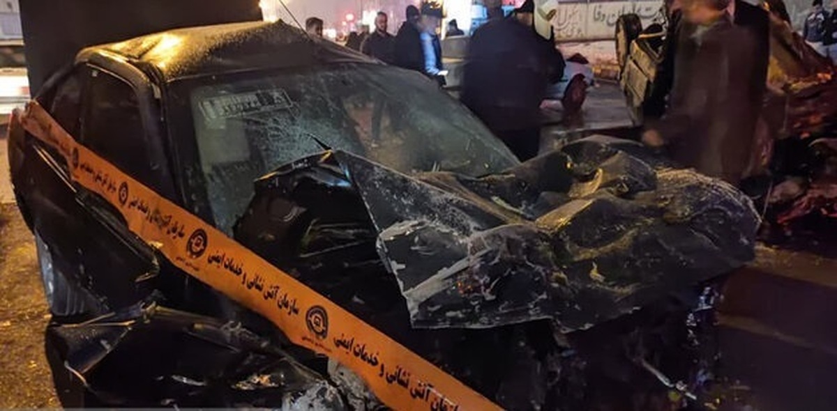 سانحه رانندگی در زنجان با دو فوتی و ۷ مجروح
