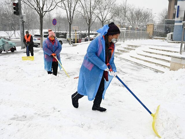 تصاویر| سرما، چین را منجمد کرد تصاویر| سرما، چین را منجمد کرد