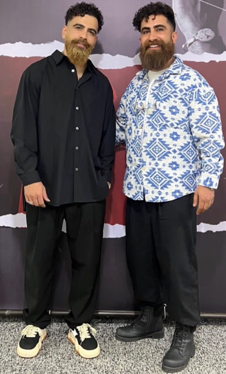 عکس| تصویری باورنکردنی از معین زد در کنار بدلش عکس| تصویری باورنکردنی از معین زد در کنار بدلش