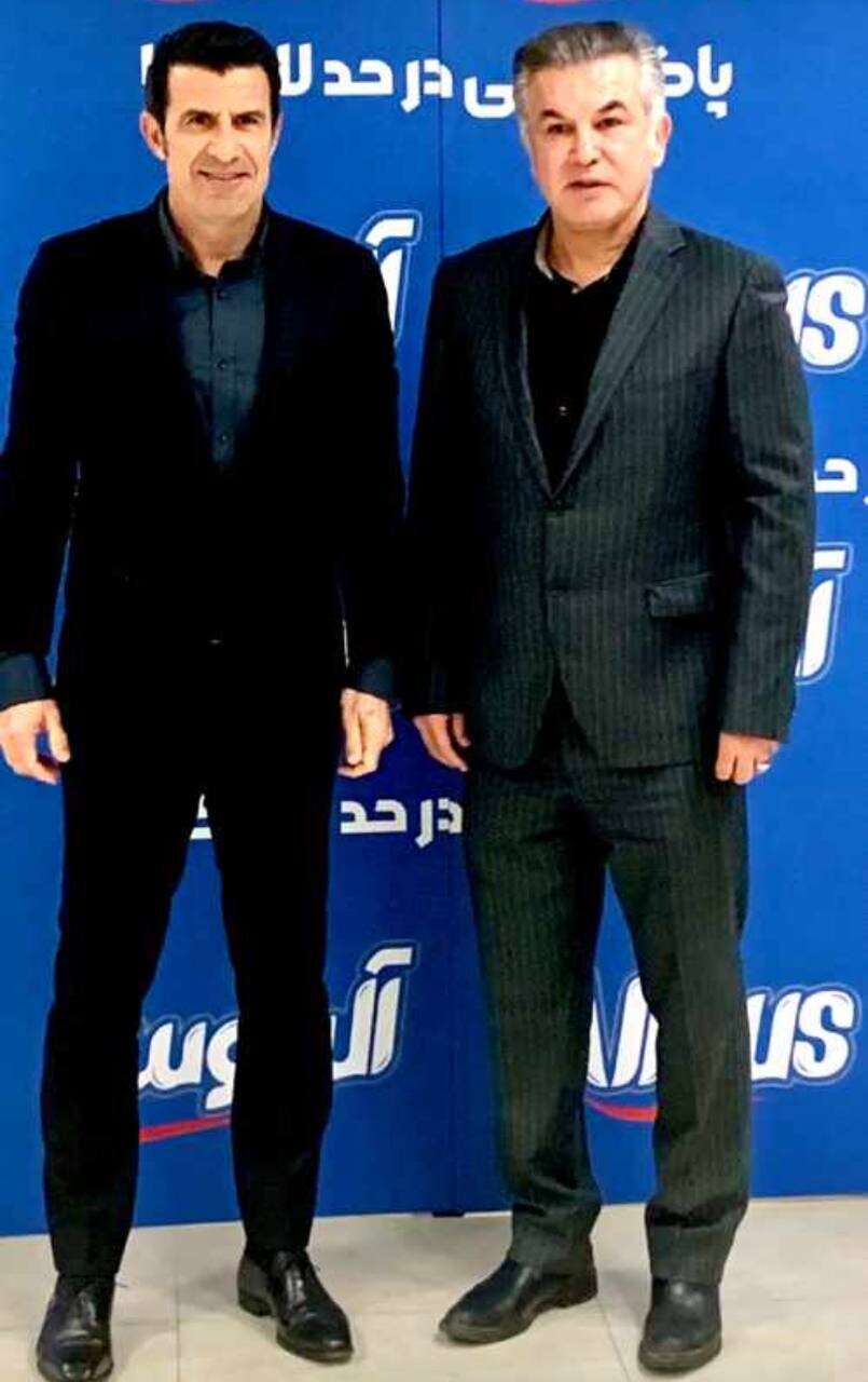 عکس| ملاقات شبانه ستاره پرسپولیس با لوییس فیگو عکس| ملاقات شبانه ستاره پرسپولیس با لوییس فیگو