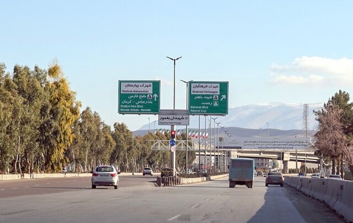 محدودیت سرعت در کمربندی شیراز تغییر کرد