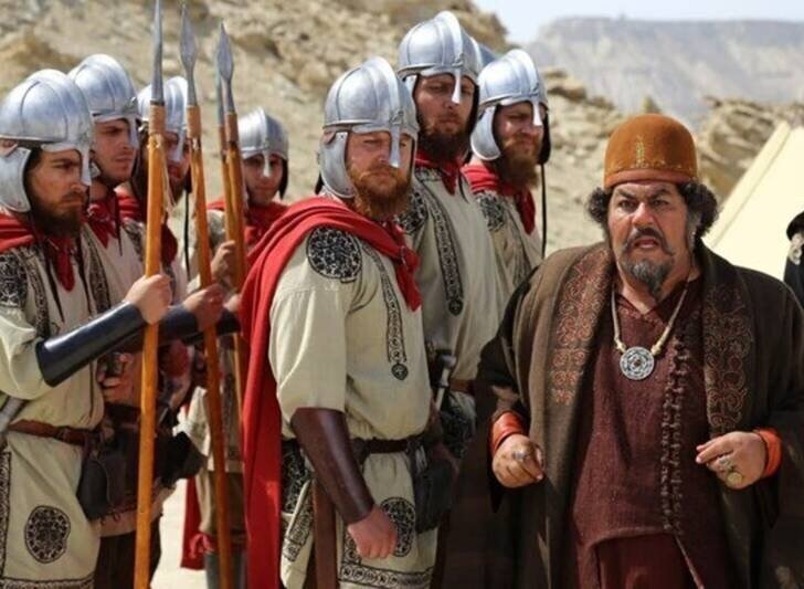 گریم جالب فرهاد اصلانی در سریال سلمان فارسی