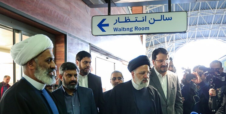 رئیسی، متروی پرند را افتتاح کرد