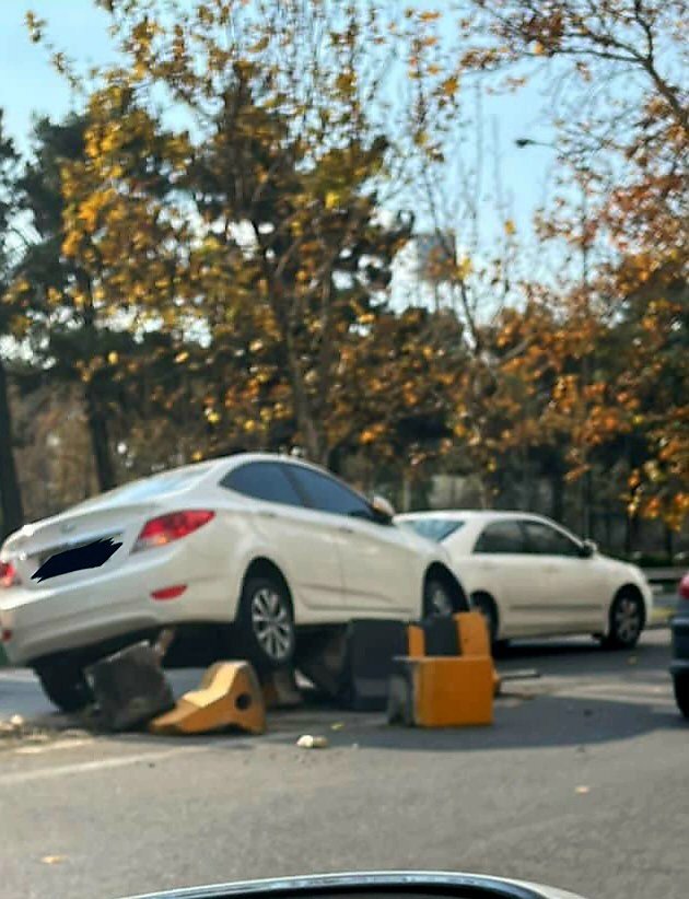 عکس| شاهکار یک هموطن در هنگام رانندگی!