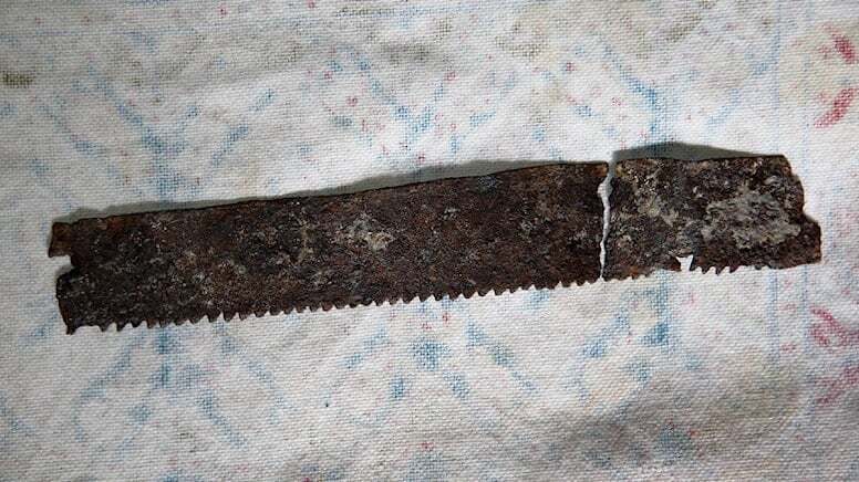 عکس| قدیمیترین اره تاریخ در ترکیه! عکس| قدیمیترین اره تاریخ در ترکیه!