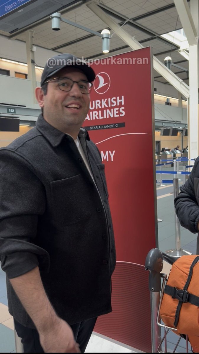عکس| تصویر تازه از محمدرضا احمدی در حال برگشت از کانادا!