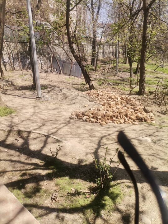 حصار پارک قیطریه برداشته شد / قیطریه محوطه باستانی مهمی است حصار پارک قیطریه برداشته شد / قیطریه محوطه باستانی مهمی است