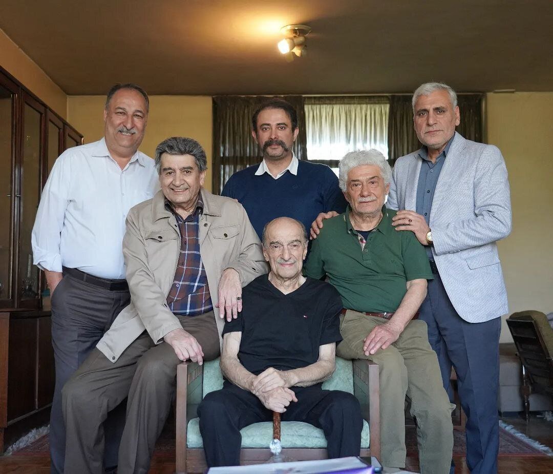 عکس| تصویر یادگاری از نابغه‌های دوبله ایران