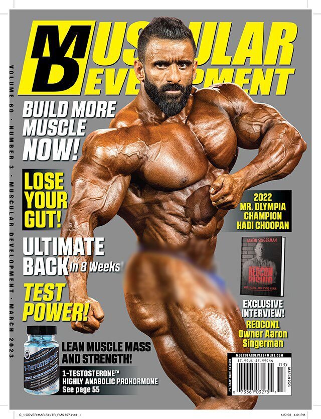 عکس| هادی چوپان روی جلد مجله آمریکایی رفت