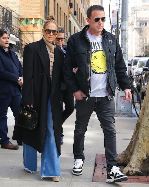 عکس| رونمایی از استایل جدید جنیفر لوپز و همسرش