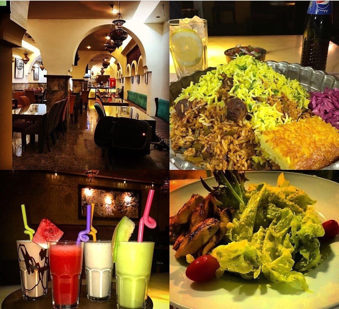 عکس | دکوراسیون مجلل رستوران اعیانی رضا گلزار در شمال تهران