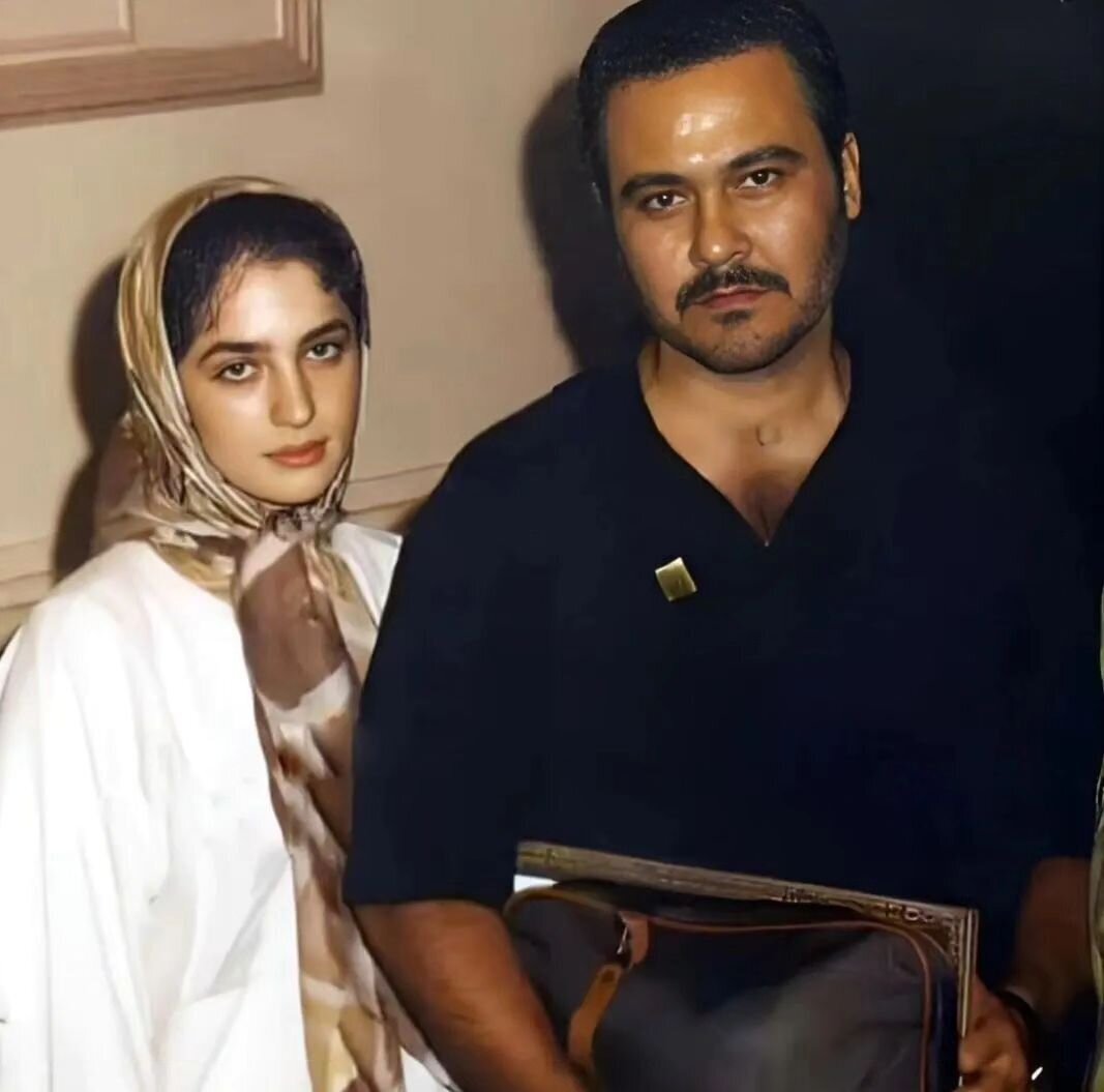 عکس| تصویری زیرخاکی از جوانی‌های رضا داوودنژاد در کنار عسل بدیعی