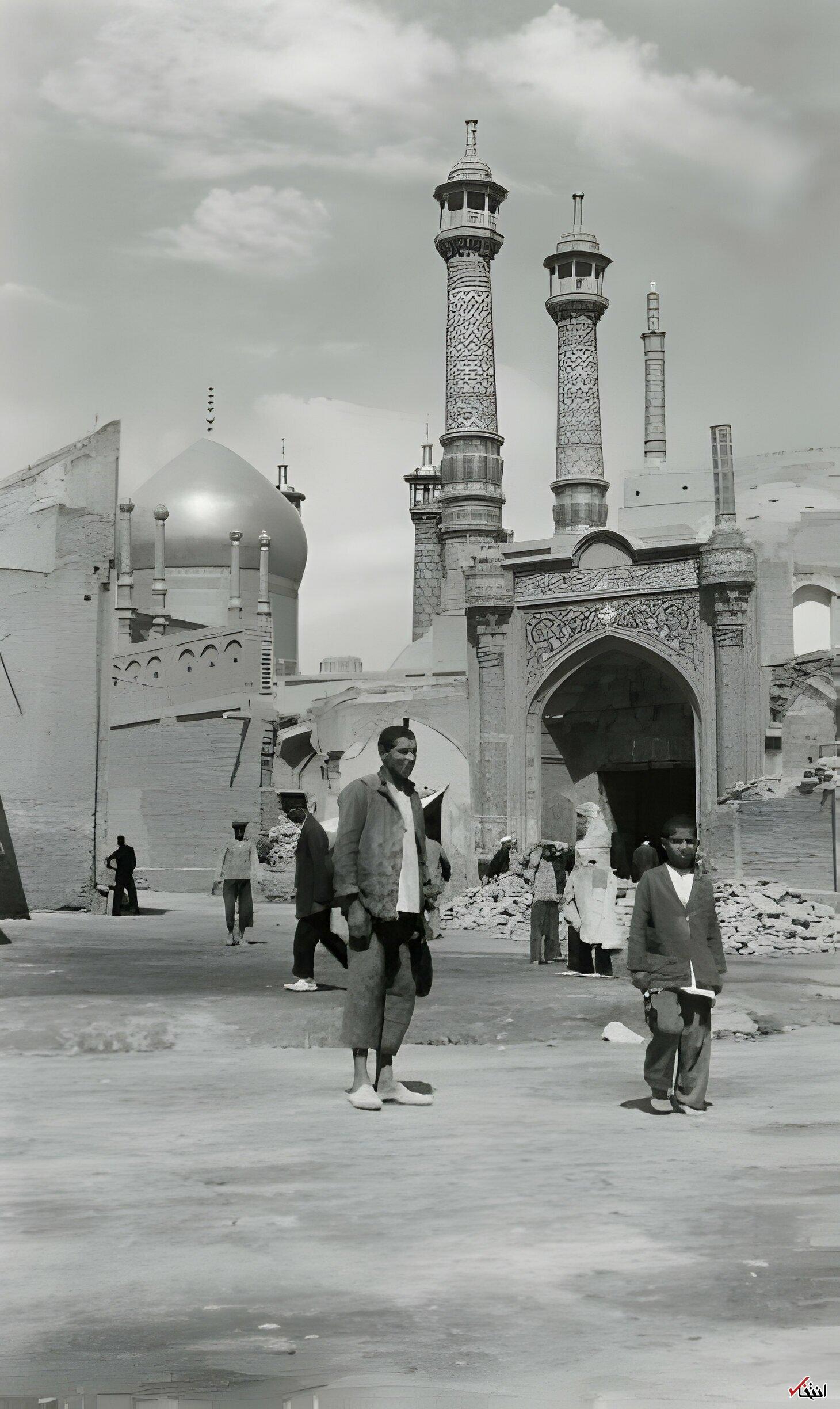 عکس| ۱۳۱۴؛ تصویری کمتر دیده شده از قم