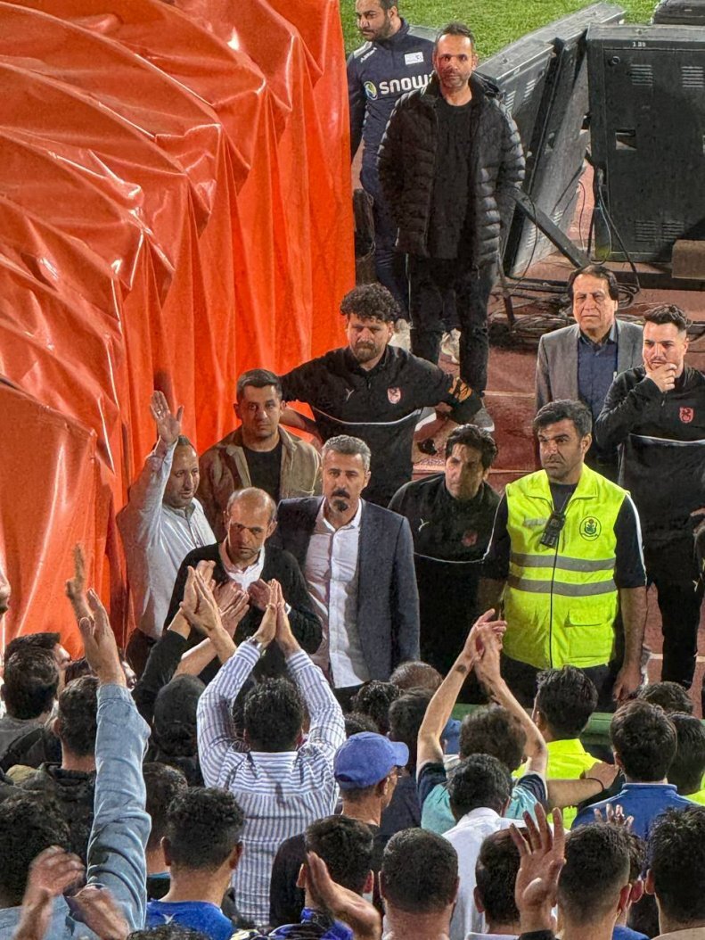 عکس| اتفاق اروپایی در ورزشگاه آزادی! عکس| اتفاق اروپایی در ورزشگاه آزادی!