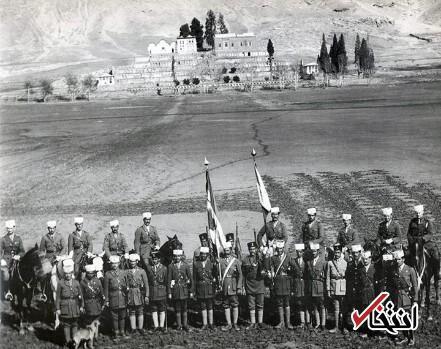 عکس| قشون قاجاری در باغ‌تخت شیراز