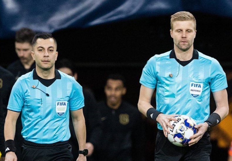 عکس| قضاوت داور ایرانی در لیگ قهرمانان اروپا عکس| قضاوت داور ایرانی در لیگ قهرمانان اروپا