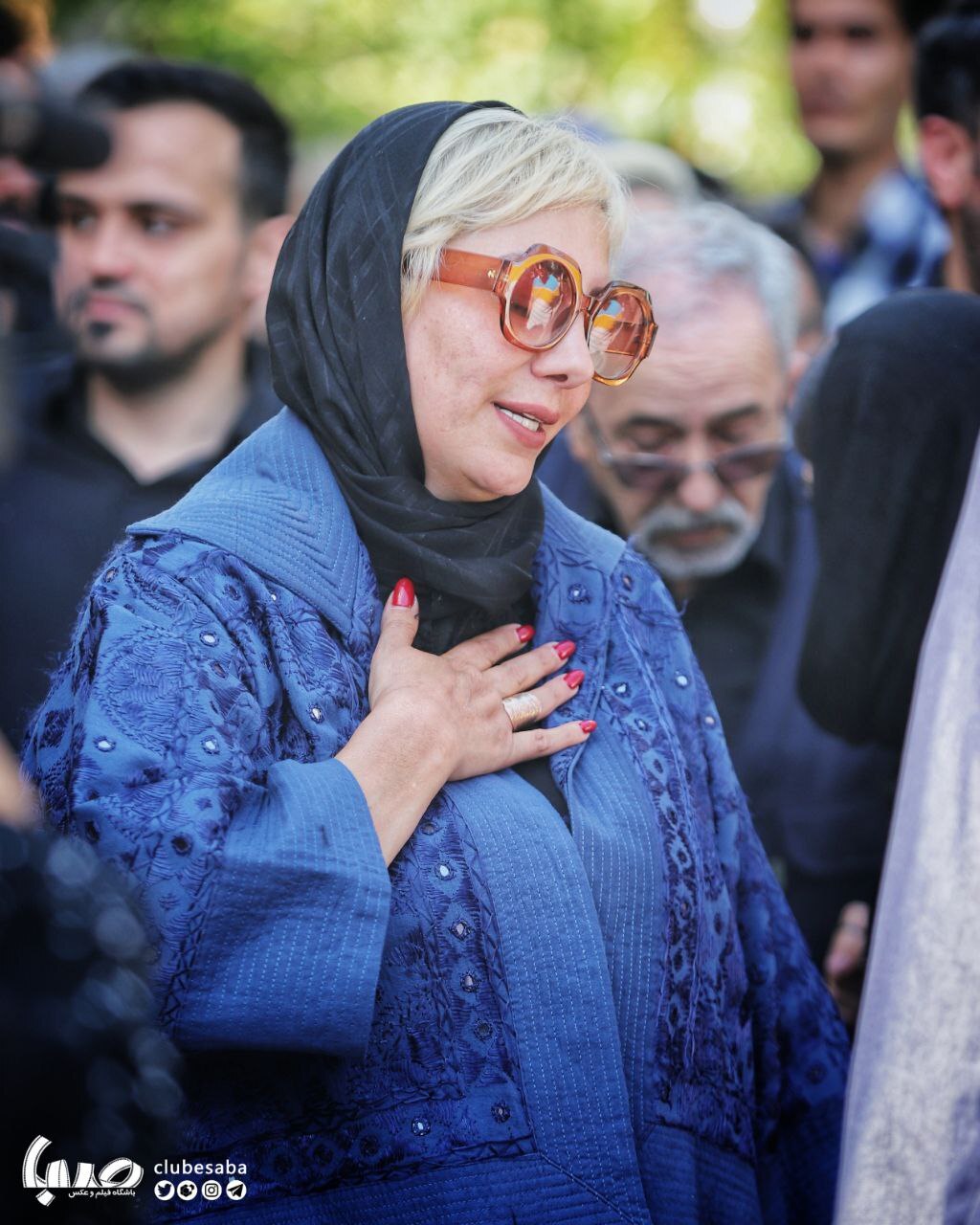 عکس| تصویر متفاوت از زهرا داوودنژاد در مراسم ختم برادرش عکس| تصویر متفاوت از زهرا داوودنژاد در مراسم ختم برادرش