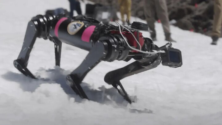 آزمایش سگ رباتیک برای سیاره نوردی