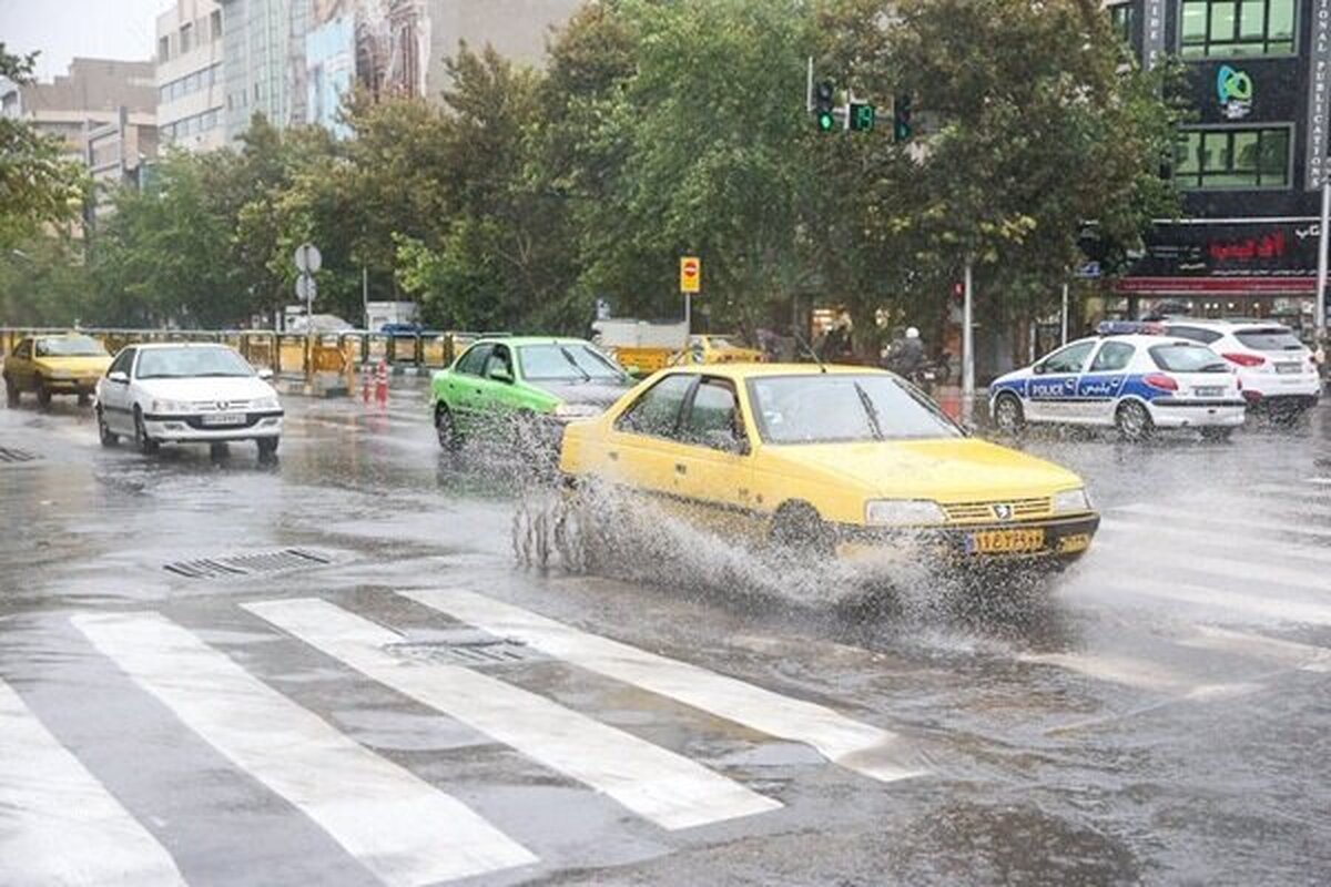 هواشناسی ۲۵ فروردین ۱۴۰۳/ بارش شدید باران در ۶ استان