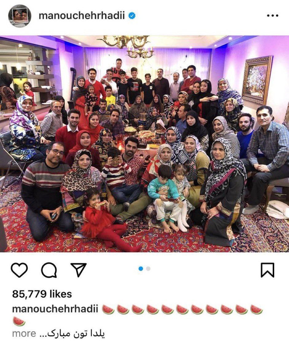عکس| قاب خانوادگی منوچهر هادی که دوباره وایرال شد