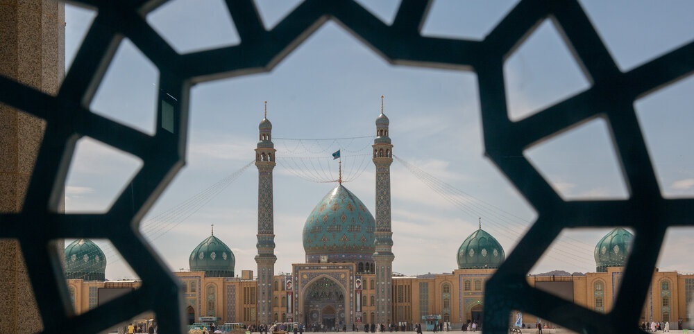تصاویر| مسجد جمکران در نوروز 1403