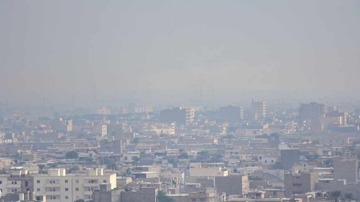 آلودگی هوا در ۷ شهر خوزستان