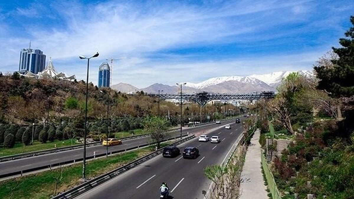 هوای قابل قبول تهران در اولین روز زمستان