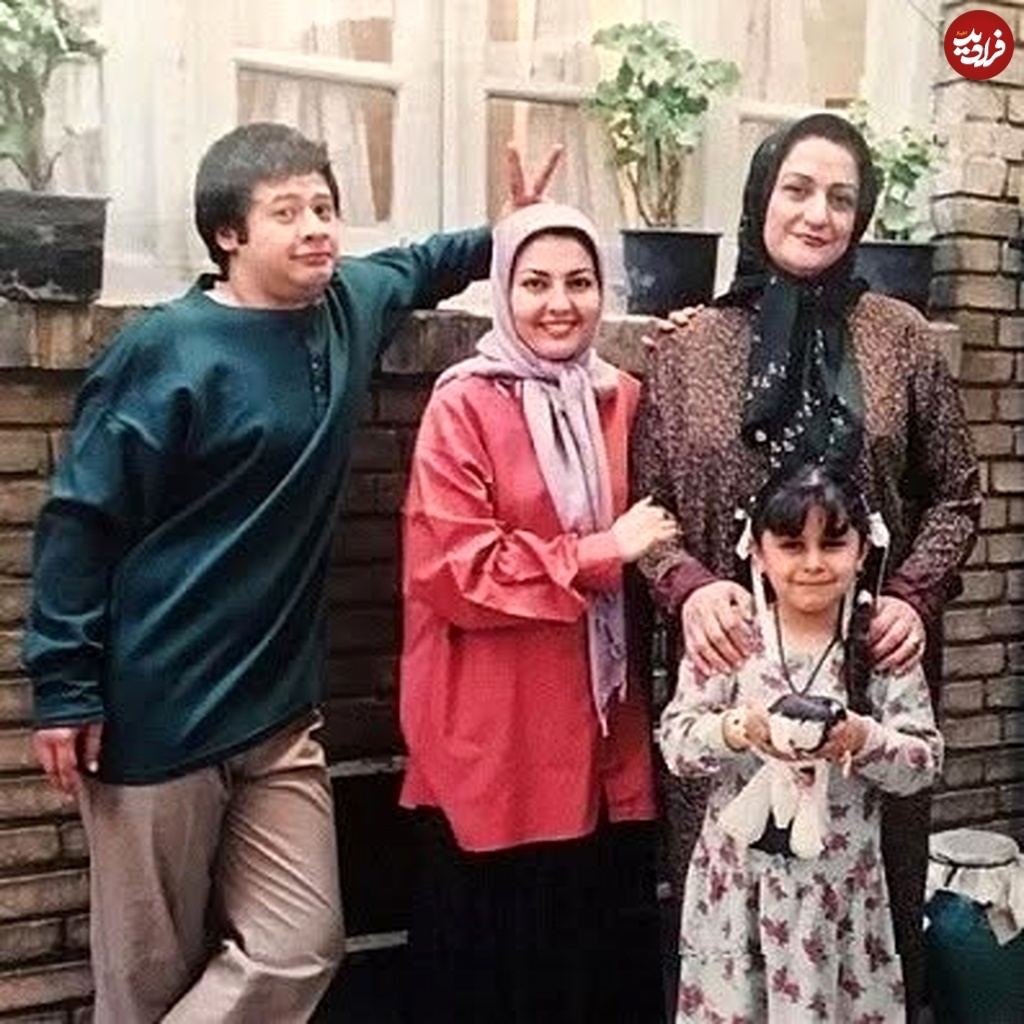 عکس/ علی صادقی و آناهیتا همتی در پشت صحنه سریال خانه به دوش