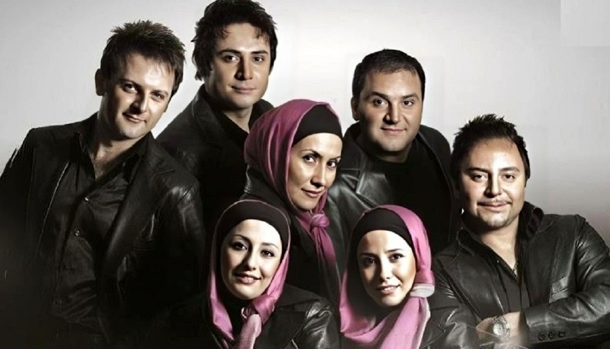 عکس/ «گروه آریان» در خیابان‌های لندن و پیش از اجرای کنسرت؛ سال ۸۳