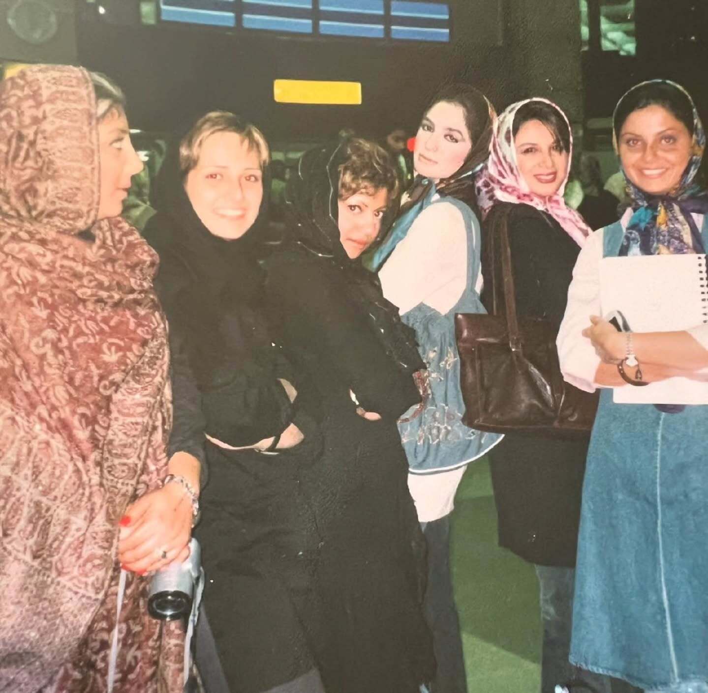 عکس/باران کوثری، زنده یاد عسل بدیعی و چند بازیگر دیگر در دهه هشتاد