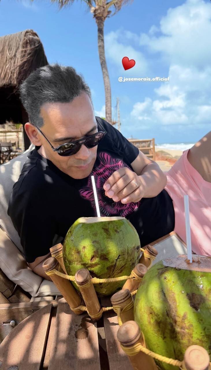 عکس/ تعطیلات ژوزه مورایس و شیدا مقصودلو در برزیل