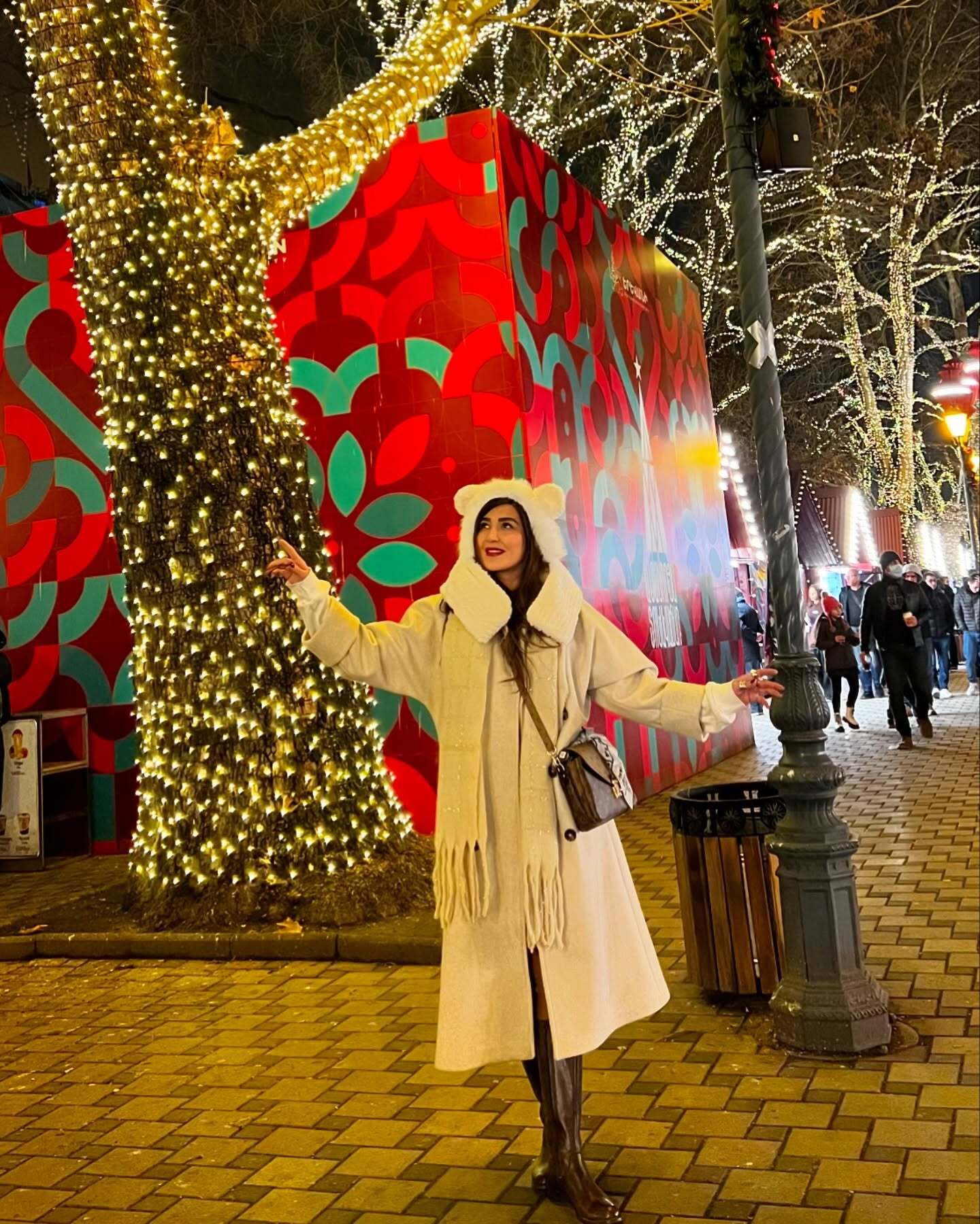 عکس/ حال و هوای خوش مریم معصومی در شب سال نو ۲۰۲۵