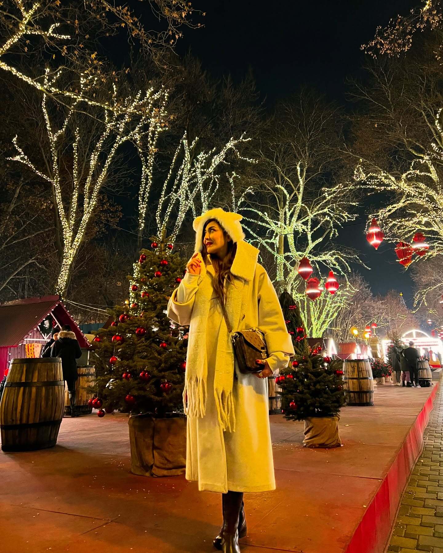 عکس/ حال و هوای خوش مریم معصومی در شب سال نو ۲۰۲۵