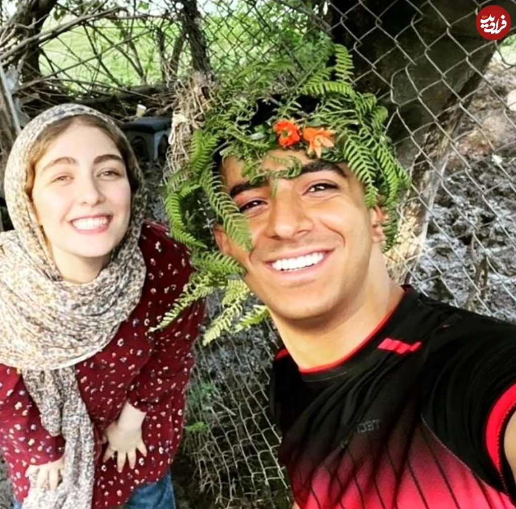 عکس/ ۱۴۰۱؛ علی شادمان و الیکا ناصری در پشت صحنه سریال «یاغی»