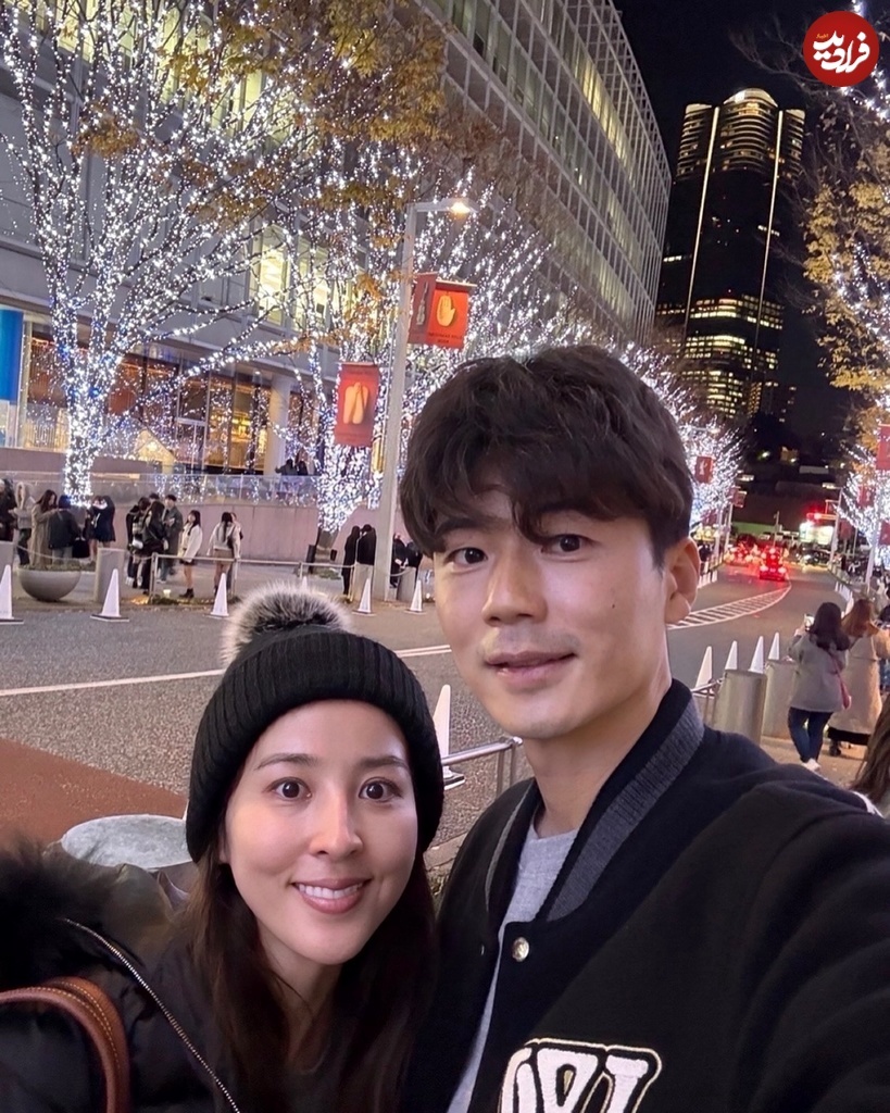 عکس/ جشن کریسمس «بانو سوسانو» در کنار همسر فوتبالیستش