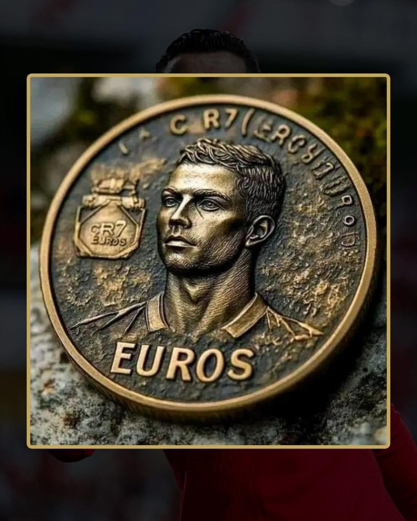 (عکس) ضرب سکه ۷ یورویی کریستیانو رونالدو با ارزش تقریبی ۱۳۵،۰۰۰ یورو (عکس) ضرب سکه ۷ یورویی کریستیانو رونالدو با ارزش تقریبی ۱۳۵،۰۰۰ یورو