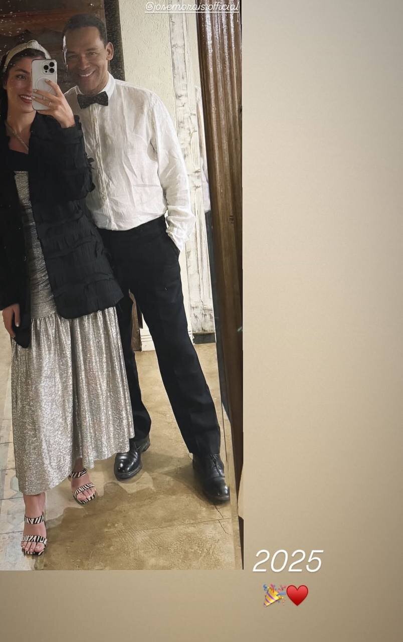 عکس/ پوشش دامادی ژوزه مورایس در کنار شیدا مقصودلو در برزیل