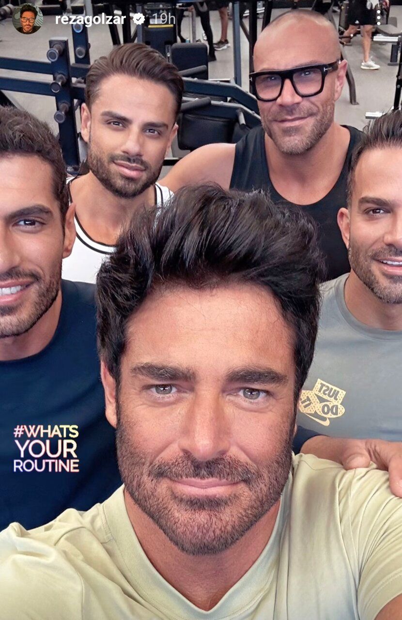 عکس/استایل ورزشی محمدرضا گلزار