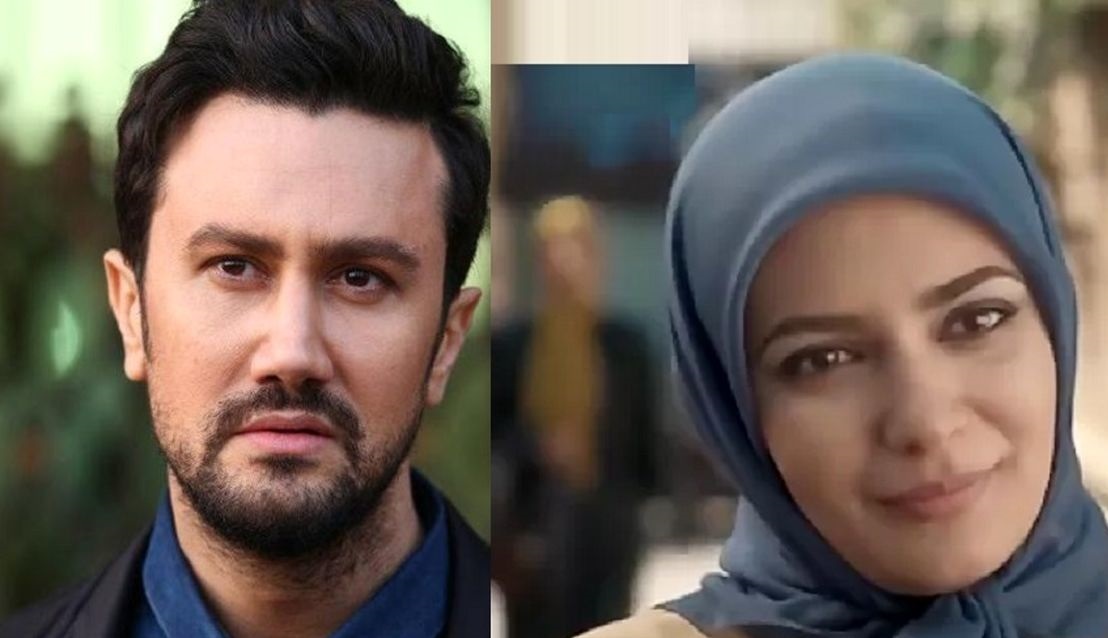 عکس/ لیندا کیانی و شاهرخ استخری در پشت صحنه سریال «دلدادگان» سال 97