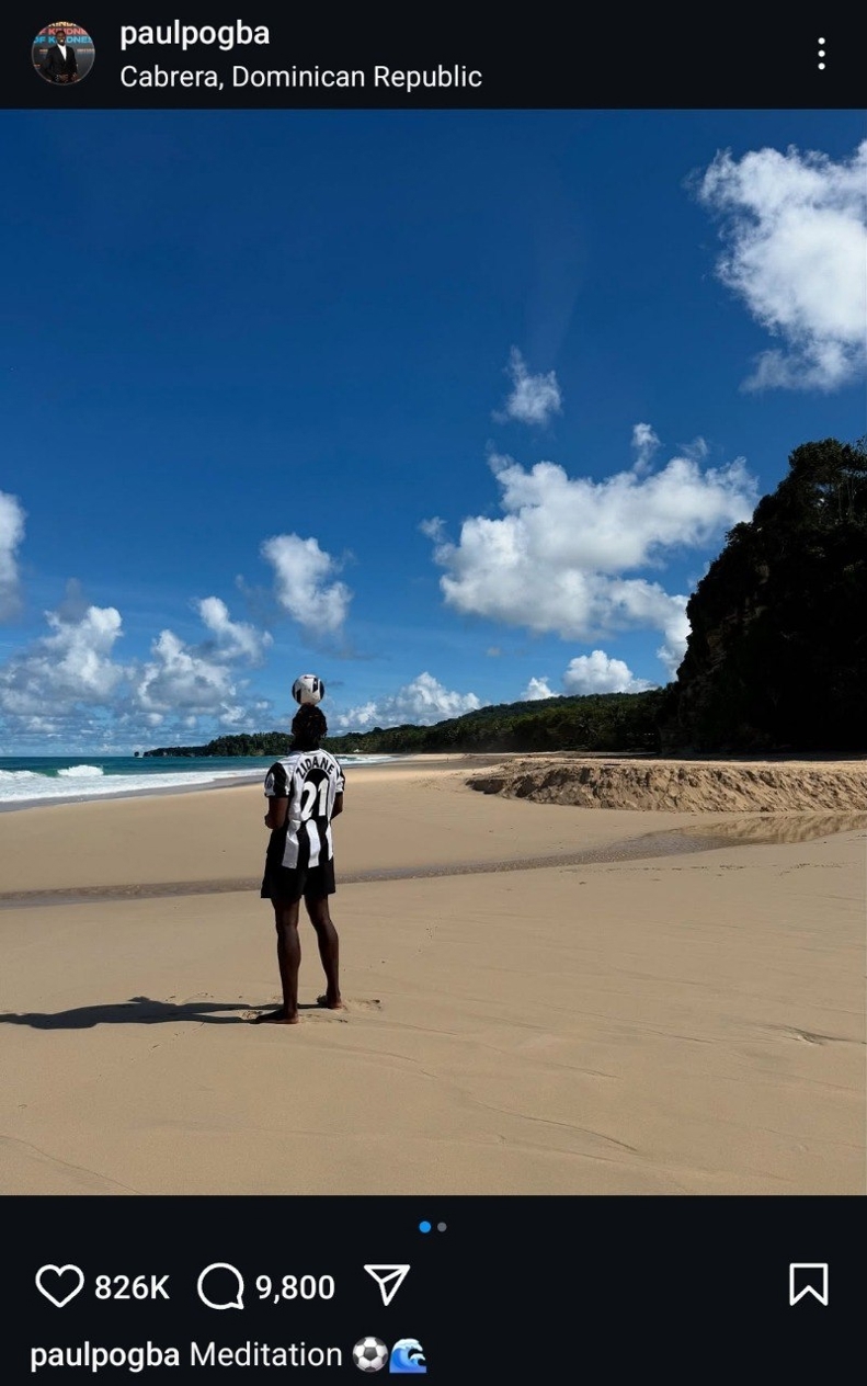 عکس/ پل پوگبا پیراهن زیدان را به تن کرد عکس/ پل پوگبا پیراهن زیدان را به تن کرد