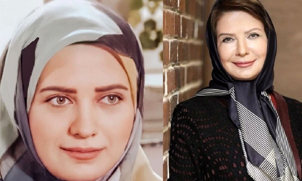 عکس/چهره «لعیا زنگنه و پژمان بازغی» در 59 و 50 سالگی