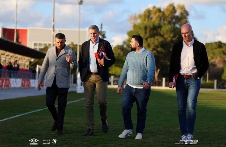 بازدید گاریدو از امکانات باشگاه الاتحاد لیبی (عکس)